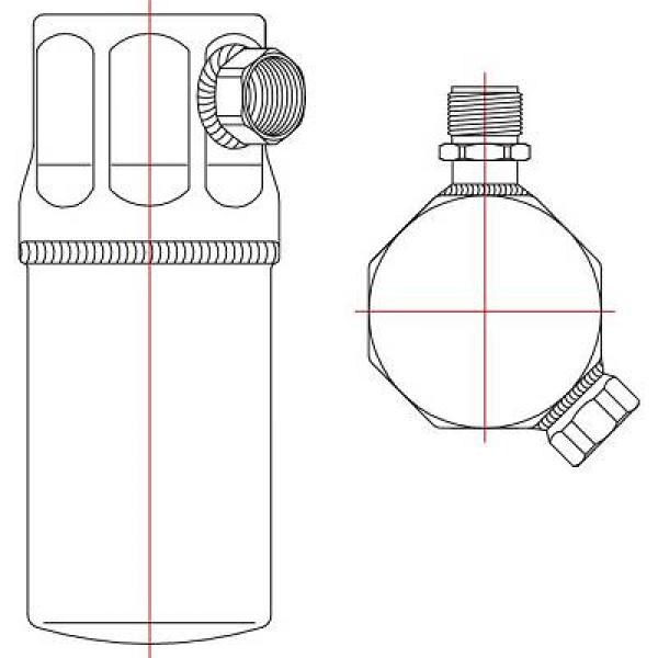 Filtre déshydrateur de climatisation Audi 100
