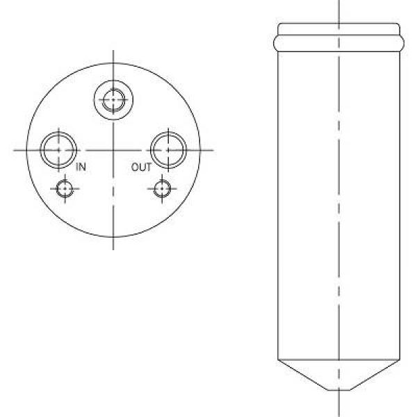 Filtre déshydrateur de climatisation Volvo 60 SERIE 1998